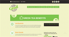 Desktop Screenshot of eatgreentea.com